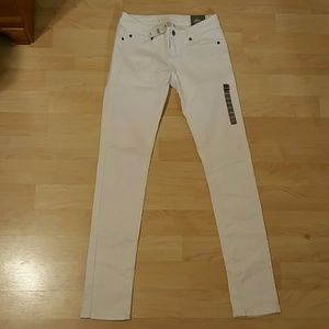 (NEW) Wet Seal White Skinny Pants Jeans